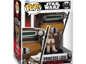 Leia Boushh Star Wars Return Of The Jedi 40Th Anniversary Pop Vinyl Figure 9 Cm 606