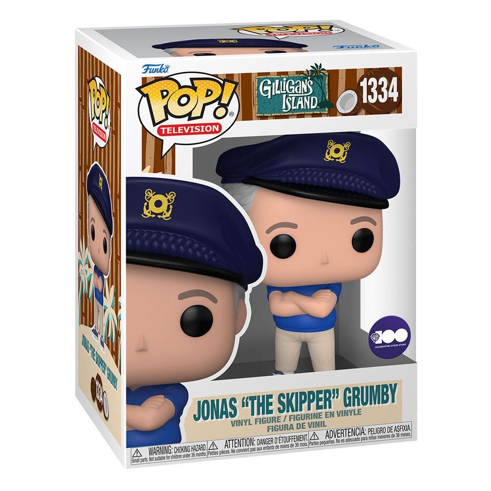 The Skipper Gilligans Island Pop Tv Vinyl Figure 9 Cm 1334
