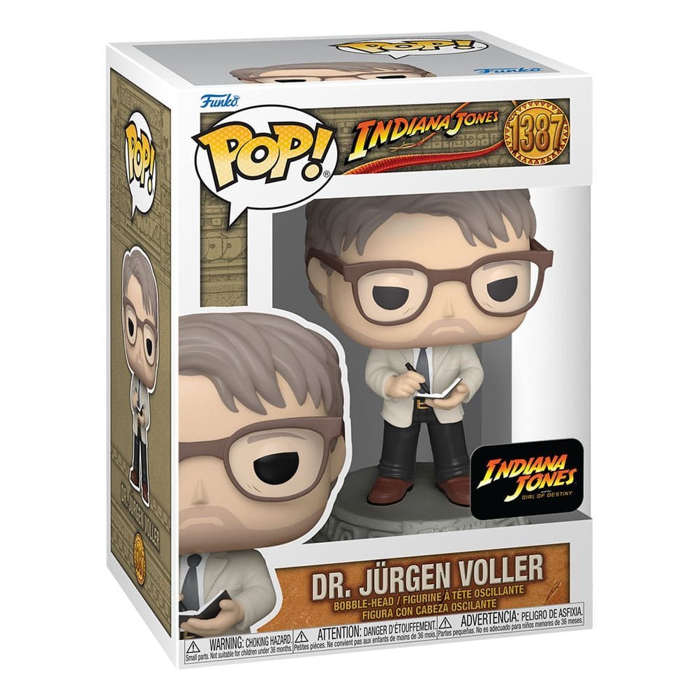 Dr Jurgen Voller Indiana Jones 5 Pop Movies Vinyl Figure 9 Cm 1387
