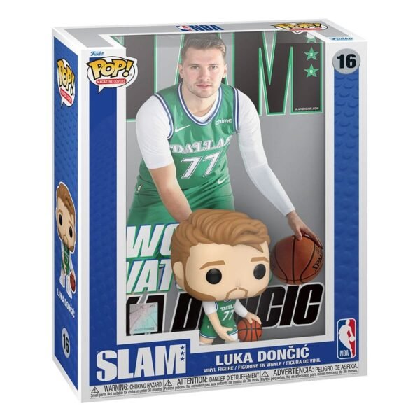 Luka Doncic Nba Cover Pop Basketball Vinyl Figure Slam Magazin 9 Cm