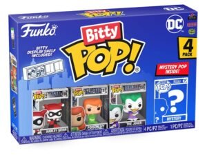 Dc Bitty Pop Vinyl Figure 4 Pack Harley Quinn 2 5 Cm