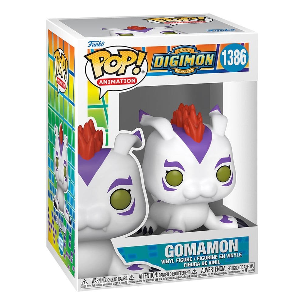 Gomamon Digimon Pop Animation Vinyl Figure 9 Cm 1386