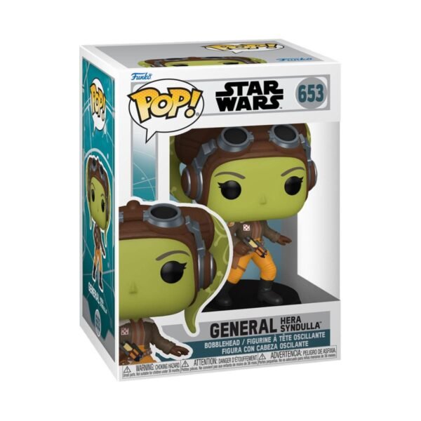 General Hera Syndulla Star Wars Ahsoka Pop Vinyl Figure 9 Cm 653