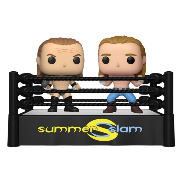 Ring W Triple H Michaels Wwe Pop Movie Moments Vinyl Figures 2 Pack Ss 9 Cm