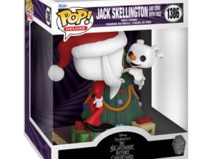 Jack Zero W Tree Nightmare Before Christmas 30Th Pop Deluxe Vinyl Figure 9 Cm 1386