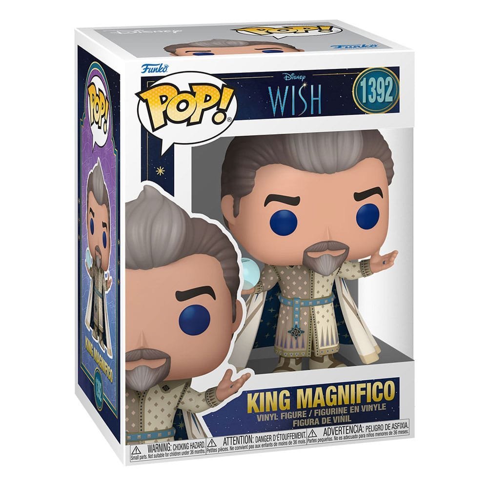 King Magnifico Wish Pop Disney Vinyl Figure 9 Cm 1392