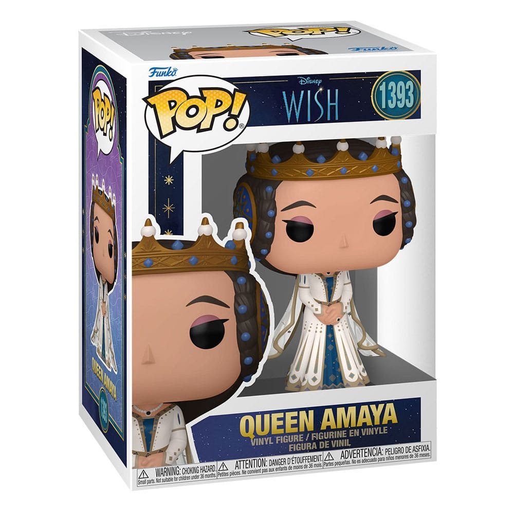 Queen Amaya Wish Pop Disney Vinyl Figure 9 Cm 1393