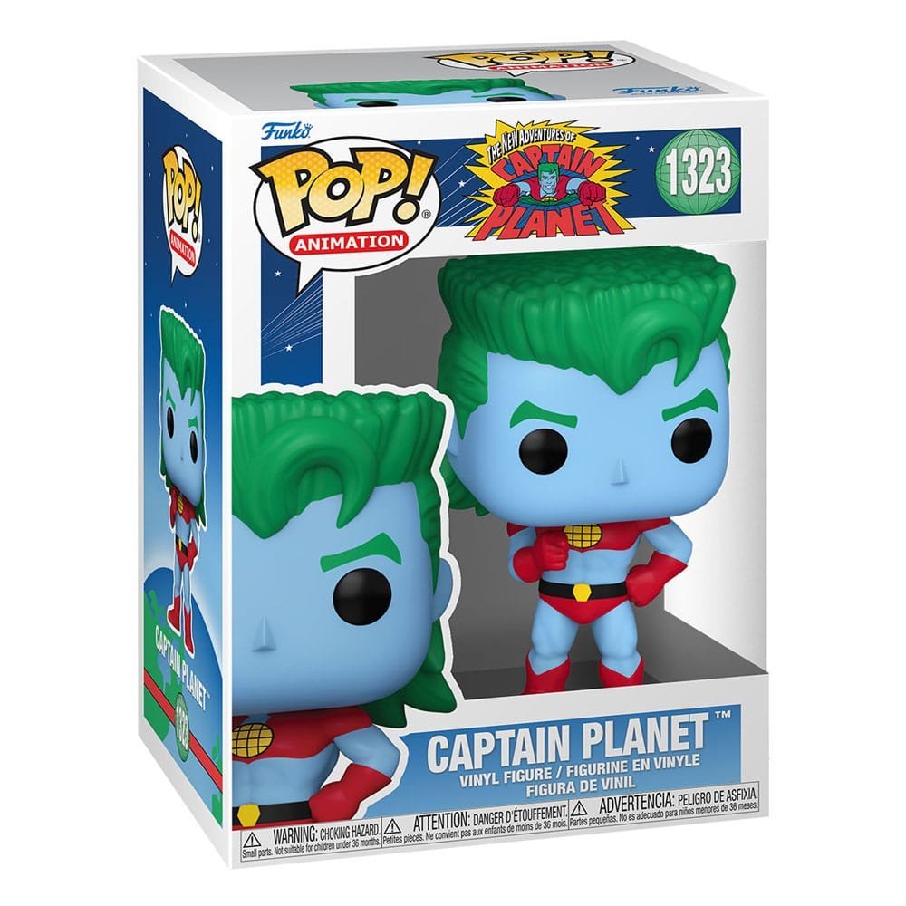 Captain Planet Captain Planet And The Planeteers Pop Animation Figure 1323