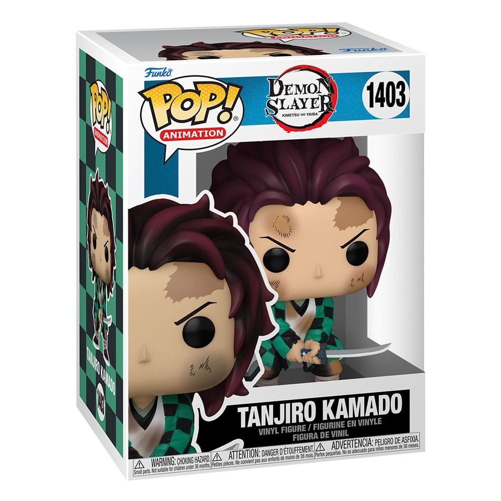 Tanjiro Training Demon Slayer Kimetsu No Yaiba Pop Animation Figure 9 Cm