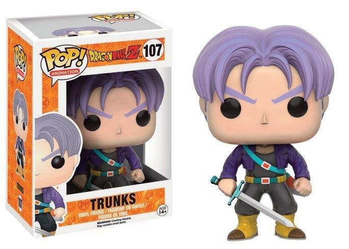 Trunks Z Funko Pop Personaggio 9Cm