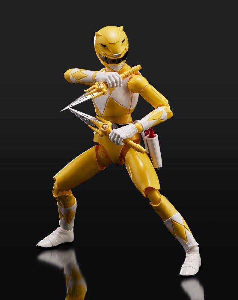 Power Rangers Furai Model Plastic Model Kit Yellow Ranger 13 Cm