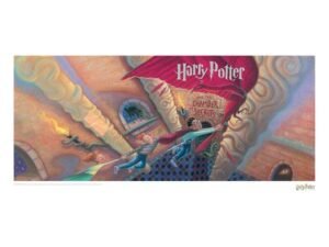 Harry Potter Art Print Chamber Of Secrets Book Cover Artwork Limited Edition 42 X 30 Cm July 2021