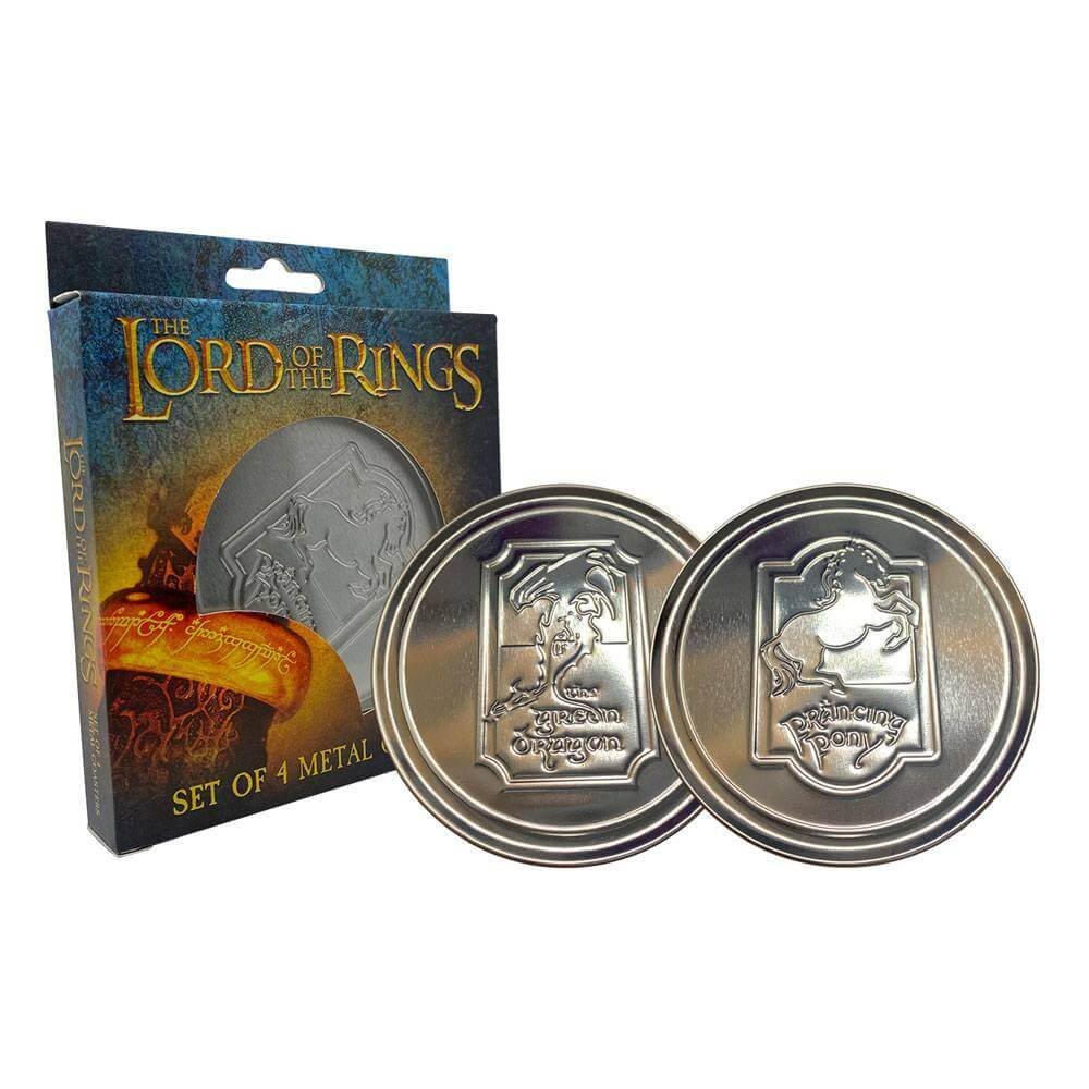 Sottobicchieri The Lord Of The Rings Coaster 4 Pack Green Dragon