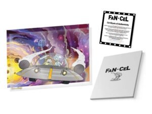Rick Morty Art Print Misadventure In Space Limited Edition Fan Cel 36 X 28 Cm