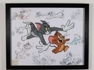 Tom Jerry Art Print Limited Edition Fan Cel 36 X 28 Cm