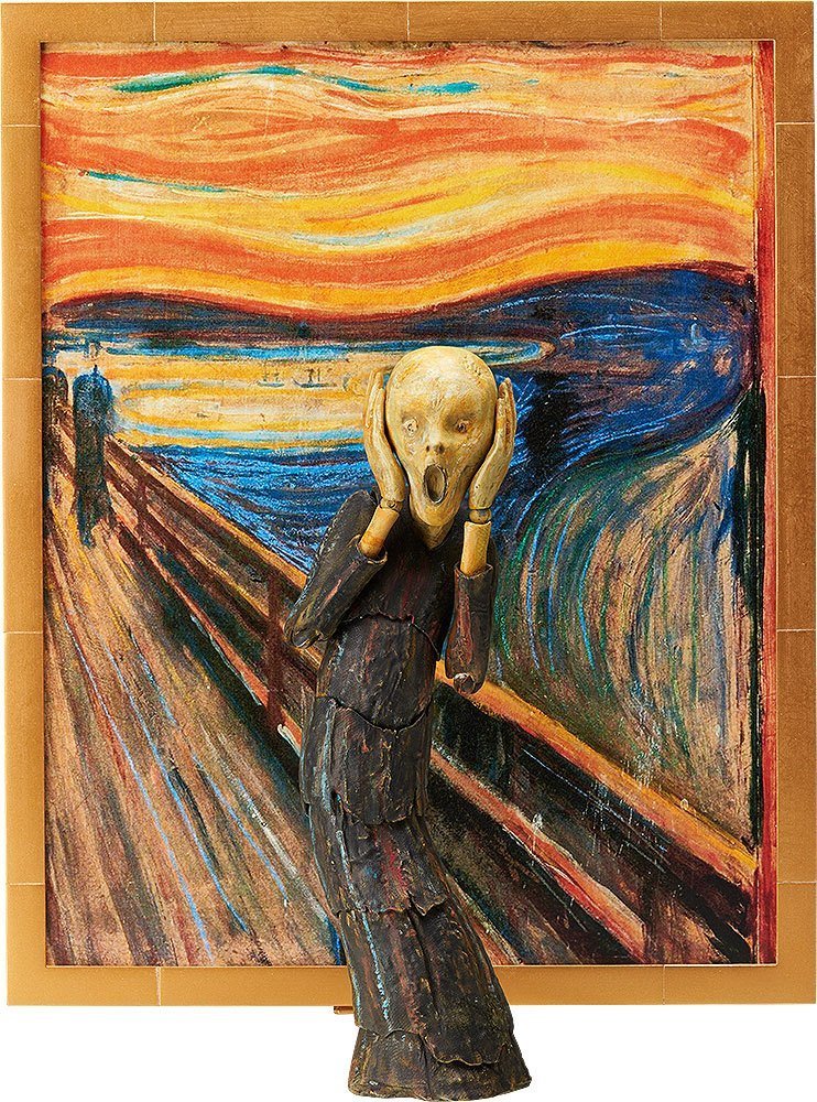 The Table Museum Figma Action Figure The Scream 14 Cm
