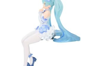 Hatsune Miku Flower Fairy Nemophila Noodle Stopper Pvc Statue 15 Cm