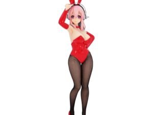 Super Sonico Red Ver Bicute Bunnies Pvc Statue 28 Cm