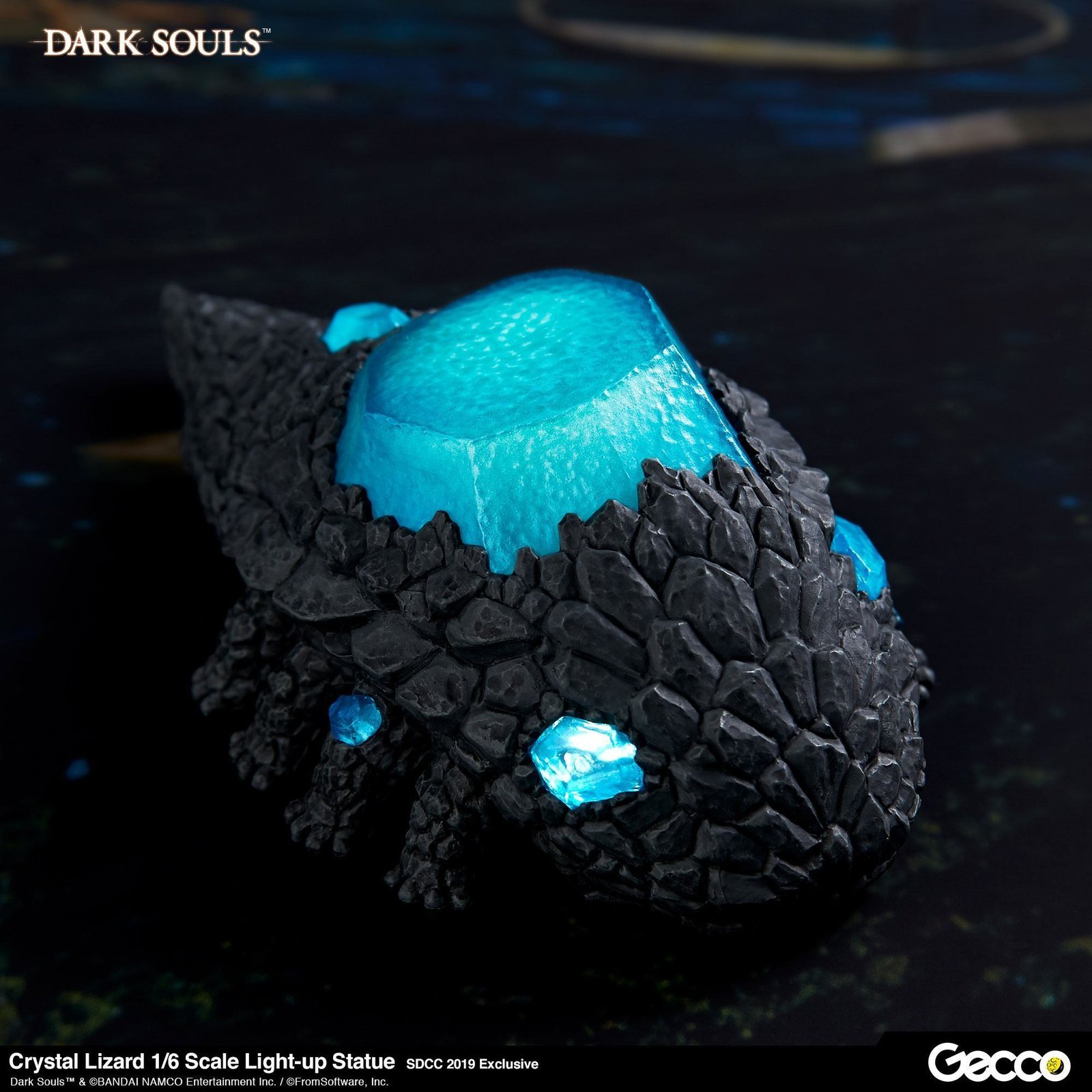 Crystal Lizard Dark Souls Statuetta 1 6 Sdcc 2019 Exclusive 13 Cm