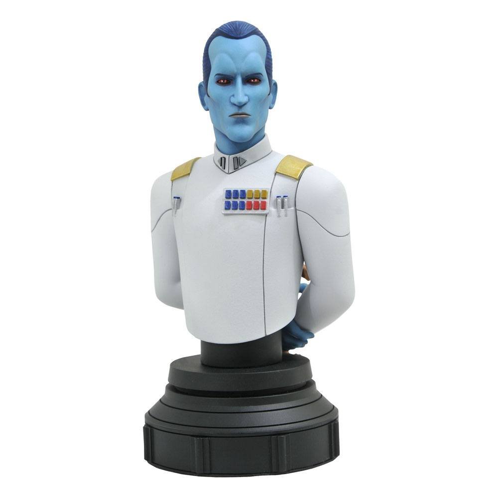 Star Wars Rebels Bust 1 7 Grand Admiral Thrawn 15 Cm
