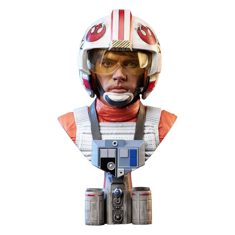 Star Wars Episode Iv Legends In 3D Bust 1 2 Luke Skywalker X Wing Pilot 25 Cm