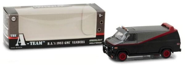A Team Diecast Model 1 64 1983 Gmc Vandura Lootchest Exclusive