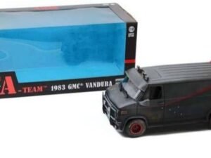 A Team 1983 Gmc Vandura Weathered 25 Cm Con Fori Di Proiettile Modellino Diecast 1 18