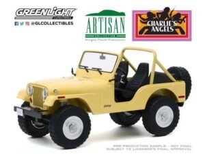 Charlie S Angels Diecast Model 1 18 1980 Jeep Cj 5
