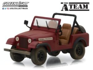 A Team Hollywood Series 24 Diecast Model 1 64 1983 Jeep Cj 7