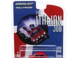 The Italian Job Diecast Model 1 64 1967 Austin Mini Cooper S 1275 Mki Red