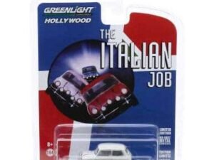 The Italian Job Diecast Model 1 64 1967 Austin Mini Cooper S 1275 Mki White