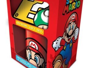 Super Mario Gift Box Mario Mug Tazza E Keychain