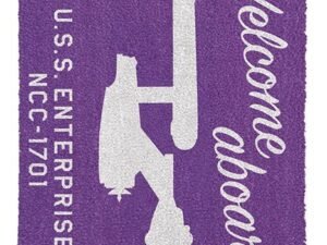 Star Trek Doormat Welcome Aboard 40 X 60 Cm Zerbino