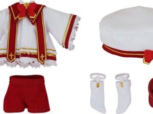Original Character Parts For Nendoroid Doll Figures Outfit Set Church Choir Red