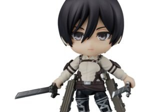 Mikasa Ackerman Attack On Titan The Final Season Nendoroid Action Figure 10 Cm