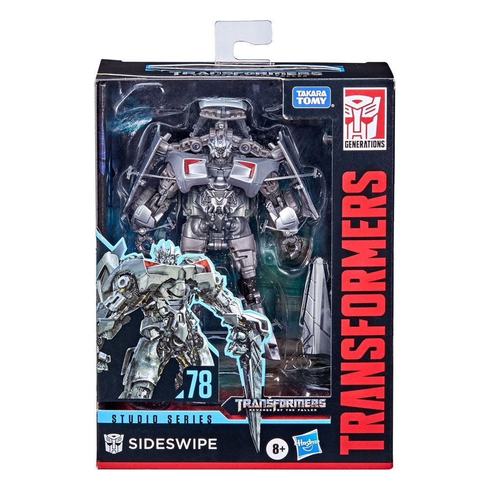 Transformers Studio Series Deluxe Class Action Figures 2021 Wave 4 Sideswipe 11 Cm