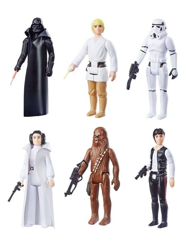 Star Wars Episode Iv Retro Collection Action Figures 10 Cm