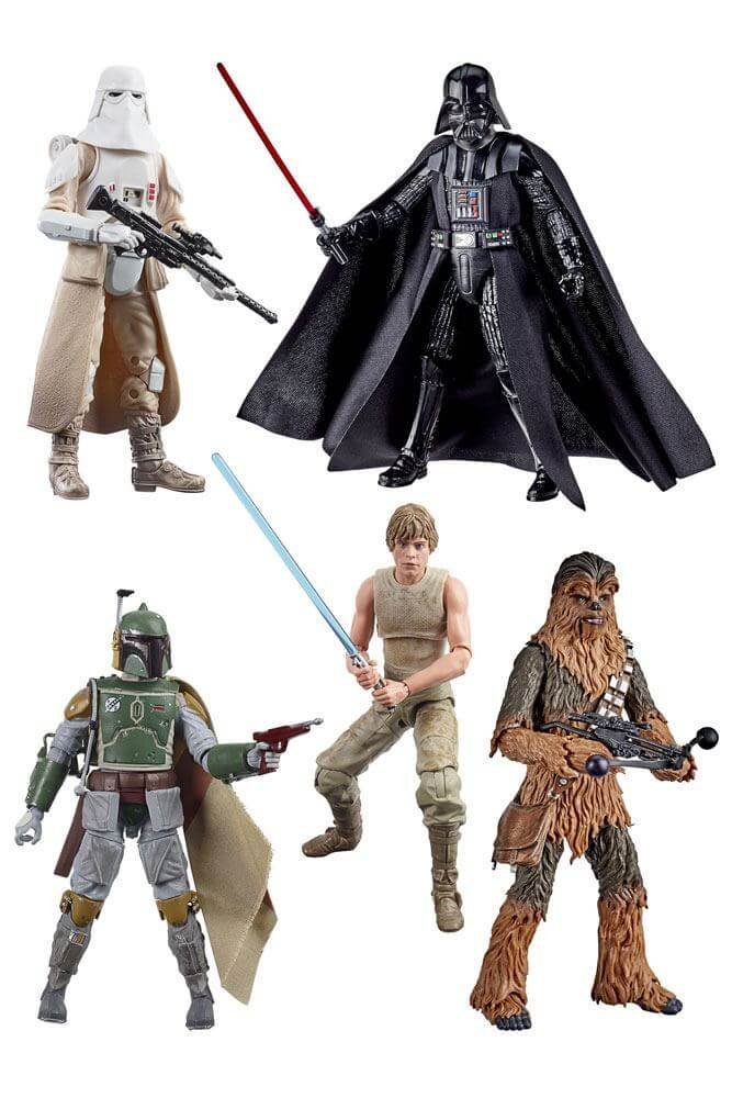 Star Wars Episode V Black Series Action Figures 15 Cm 40Th Anniversary Kenner 2020 Wave 3