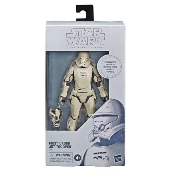 Carbonized First Order Jet Trooper Star Wars Episode Ix Black Series Action Figure 15 Cm