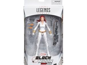 Black Widow White Suit Marvel Legends Series Action Figure Deadly Origin 15 Cm
