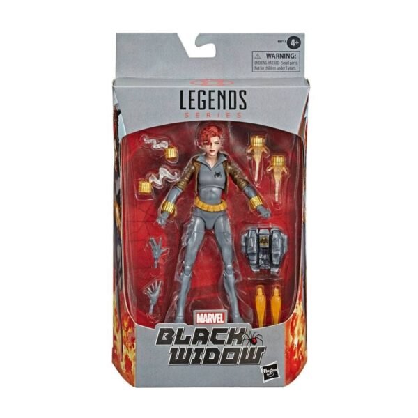 Black Widow Grey Suit Marvel Legends Action Figure 15 Cm Hasbro