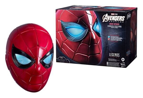 Avengers Endgame Marvel Legends Series Electronic Helmet Iron Spider 1 1