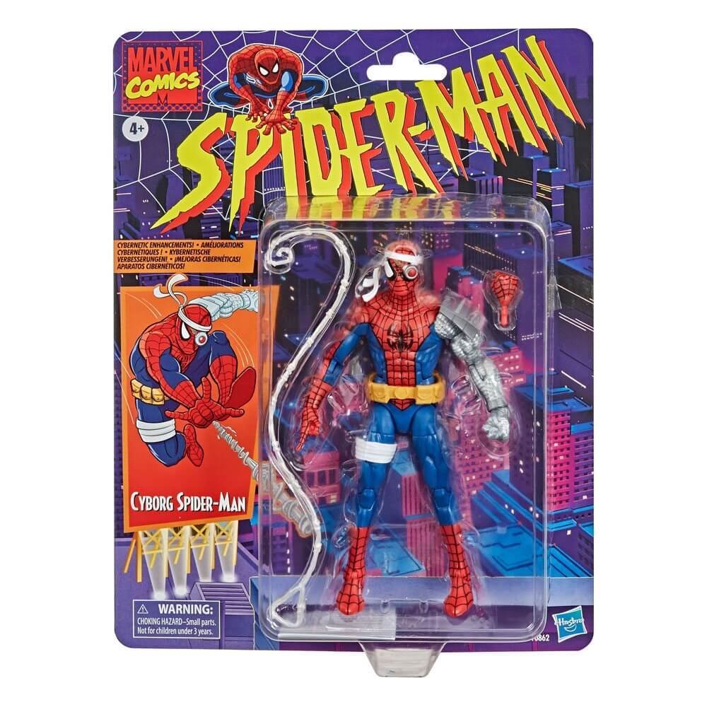 Spider Man Marvel Retro Collection Action Figure Cyborg Spider Man 15 Cm