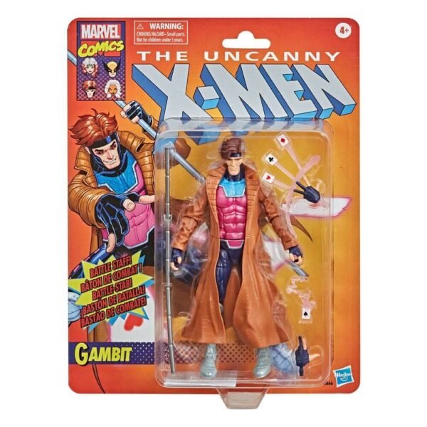 Gambit The Uncanny X Men Marvel Retro Collection Action Figure 15 Cm