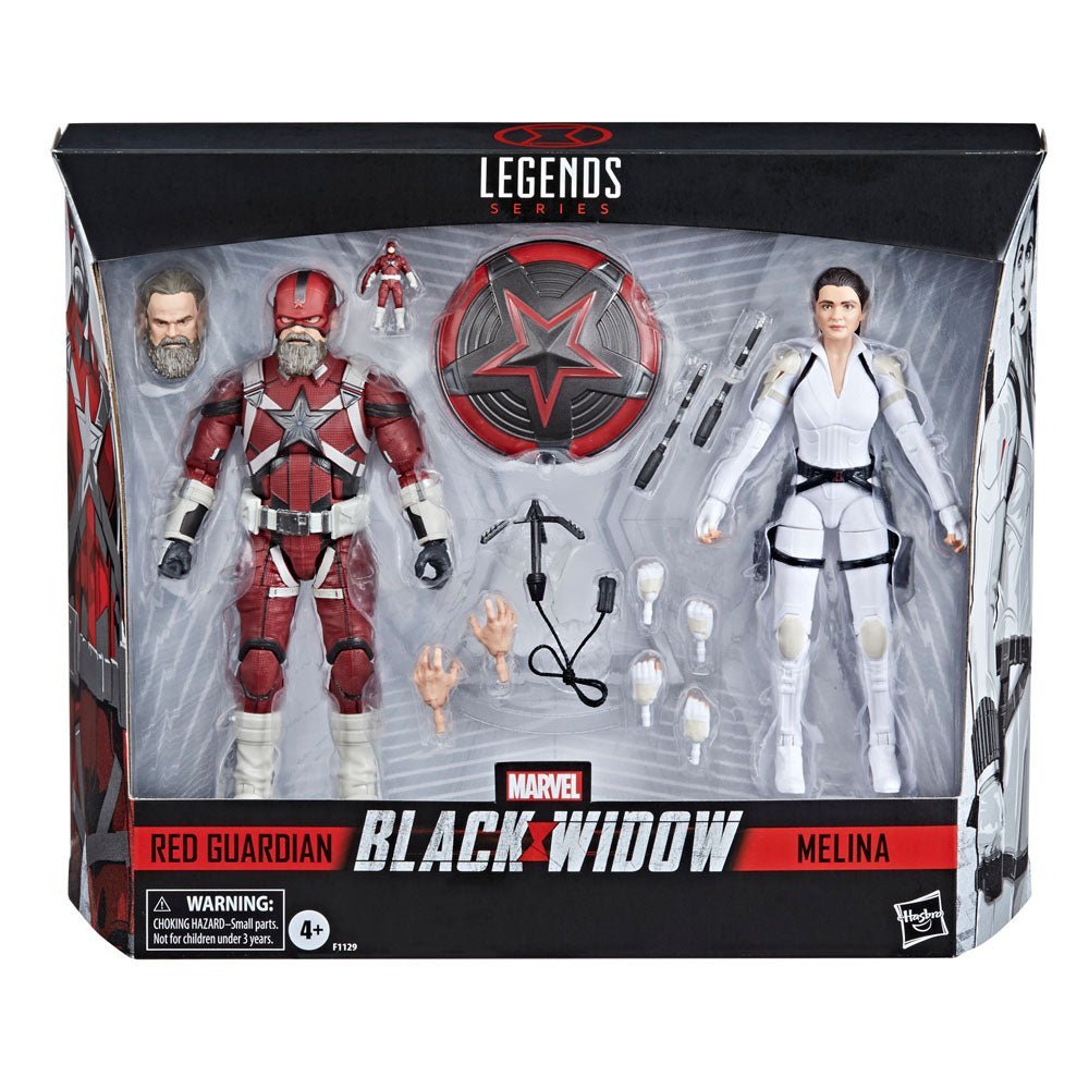Red Guardian And Melina Black Widow Marvel Legends Action Figure 2 Pack 2021 15 Cm