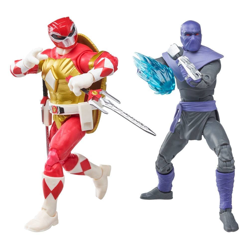 Power Rangers X Tmnt Lightning Collection Action Figures 2022 Foot Soldier Tommy Morphed Raphael