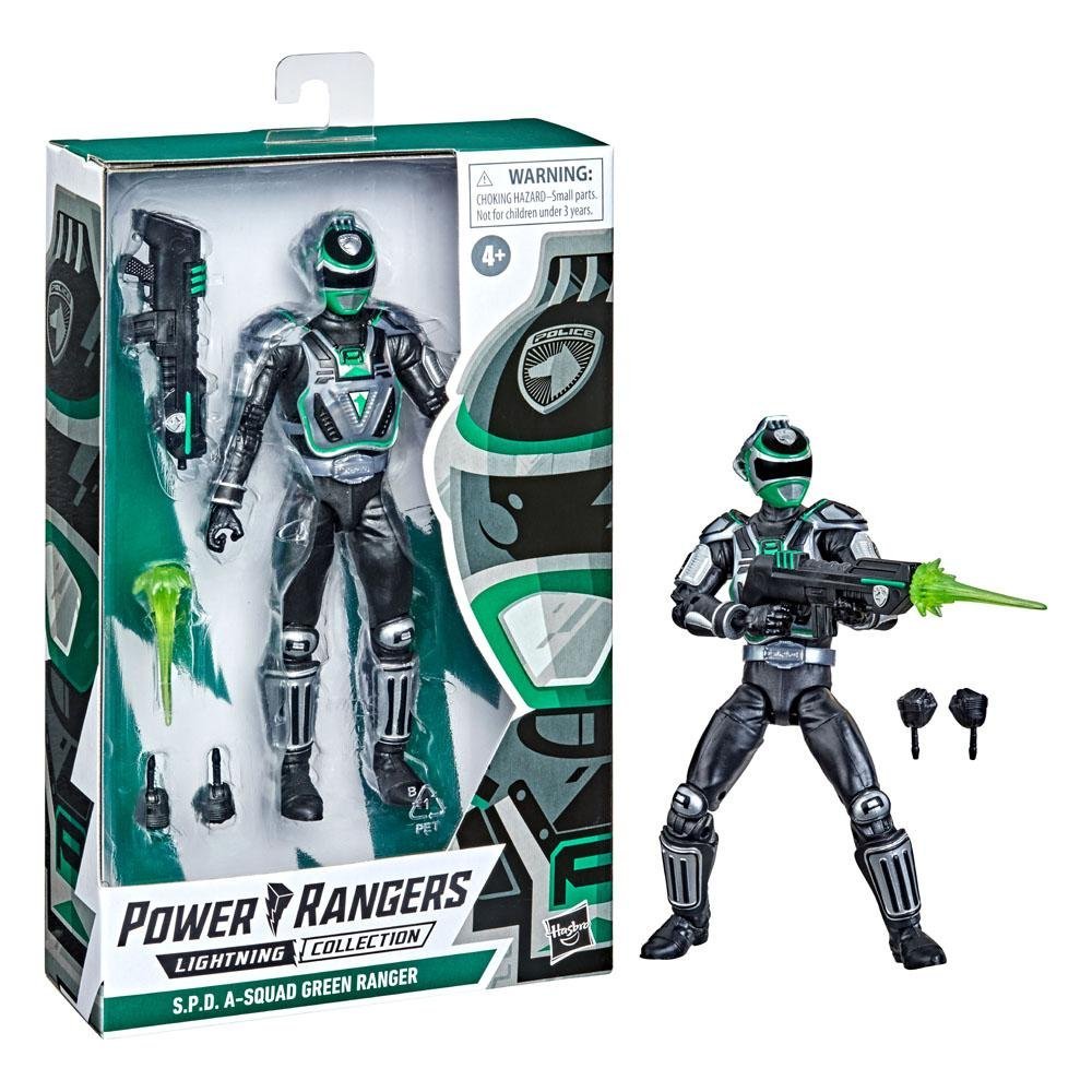 Power Rangers Lightning Collection Action Figure S P D A Squad Green Ranger 15 Cm
