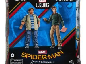 Spider Man Homecoming Marvel Legends Action Figure 2 Pack 2022 Ned Leeds Peter Parker 15 Cm