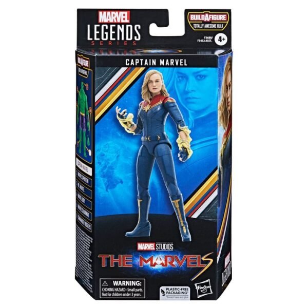 Captain Marvel Baf Totally Awesome Hulk The Marvels Marvel Legends Action Figure 15 Cm