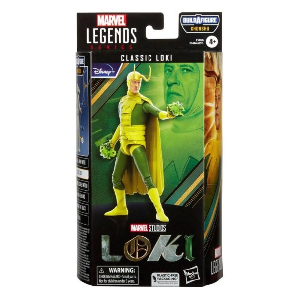 Classic Loki Marvel Legends Action Figure Khonshu Baf 15 Cm
